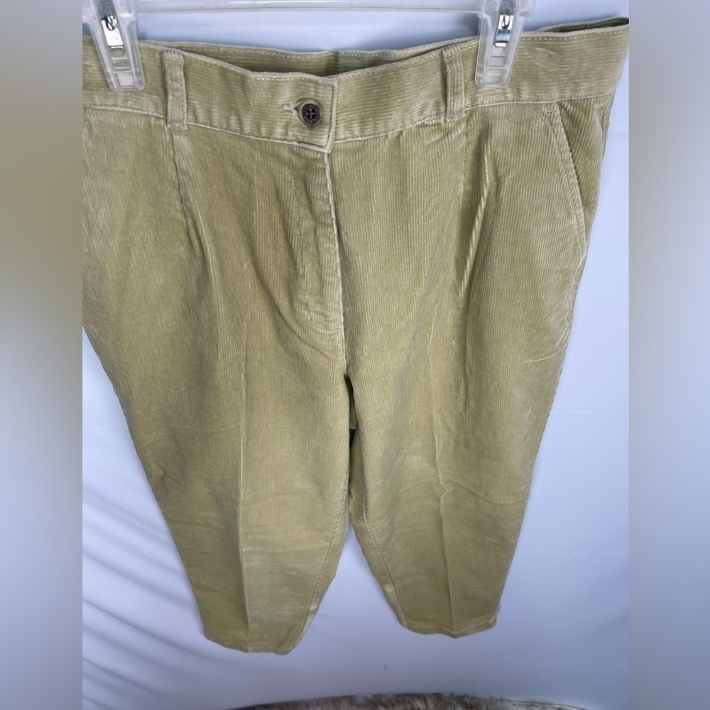 L.L. Bean tan corduroy pants women’s size 8 petite